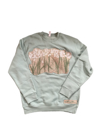 Flower Tapestry Crewneck L