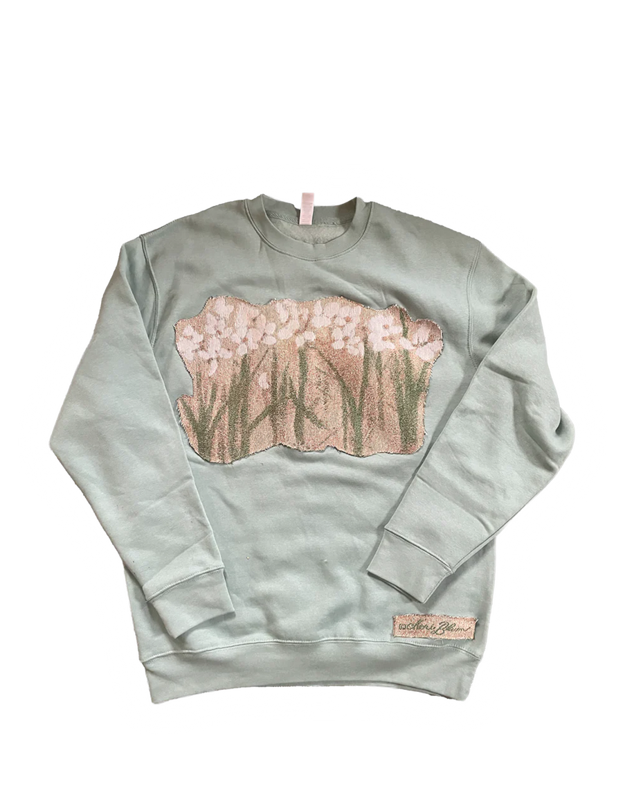 Flower Tapestry Crewneck L