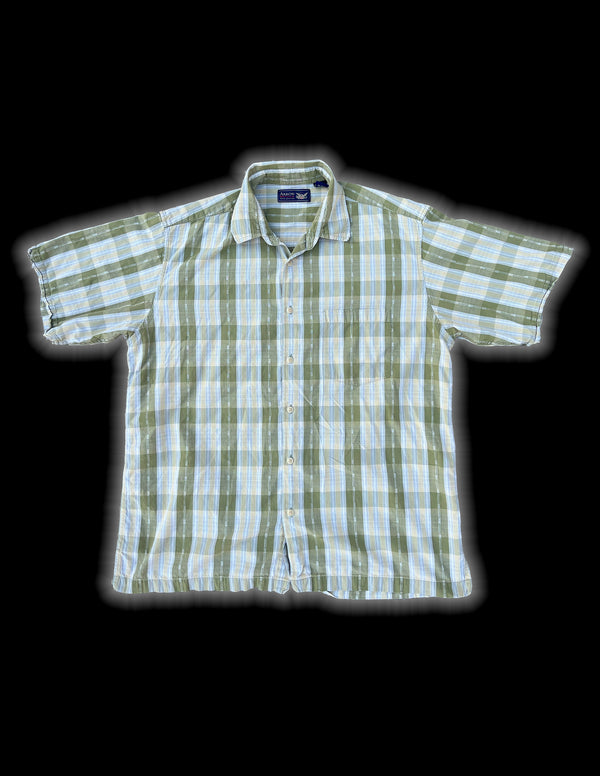 Green Button Up Duck